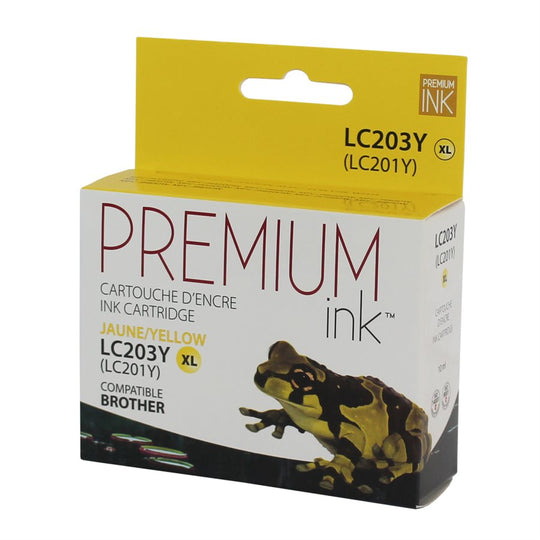 Compatible BROTHER LC203Y Yellow Inkjet Cartridge Premium Quality