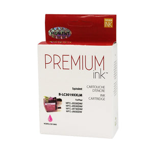 Compatible BROTHER LC3019M Magenta Inkjet Cartridge Premium Quality - Cartouches Certifiées
