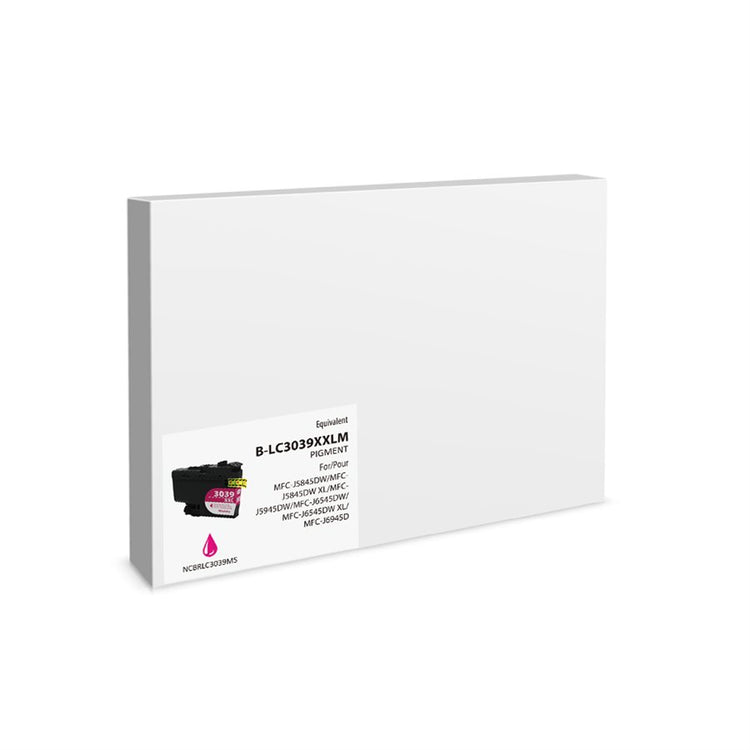 Compatible BROTHER LC3039M Magenta Inkjet Cartridge Premium Quality - Cartouches Certifiées