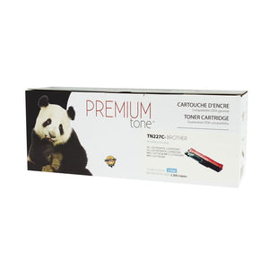 Compatible BROTHER TN-227C Cyan Toner Cartridge Premium Quality - Cartouches Certifiées