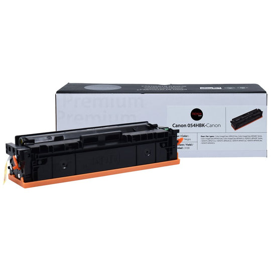 Compatible CANON 054H (3028C001) Black Toner Cartridge Premium Quality