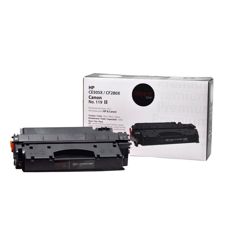 Compatible CANON 119 II (3480B001) Black Toner Cartridge Premium Quality - Cartouches Certifiées