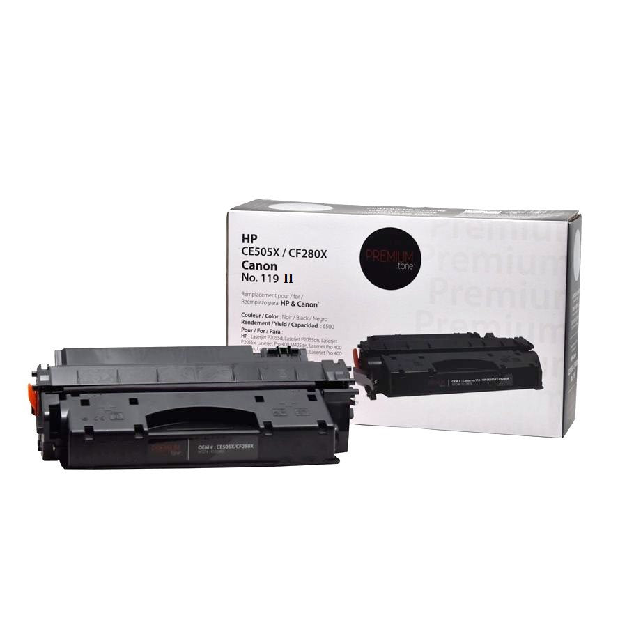Compatible CANON 119 II (3480B001) Black Toner Cartridge Premium Quality - Cartouches Certifiées