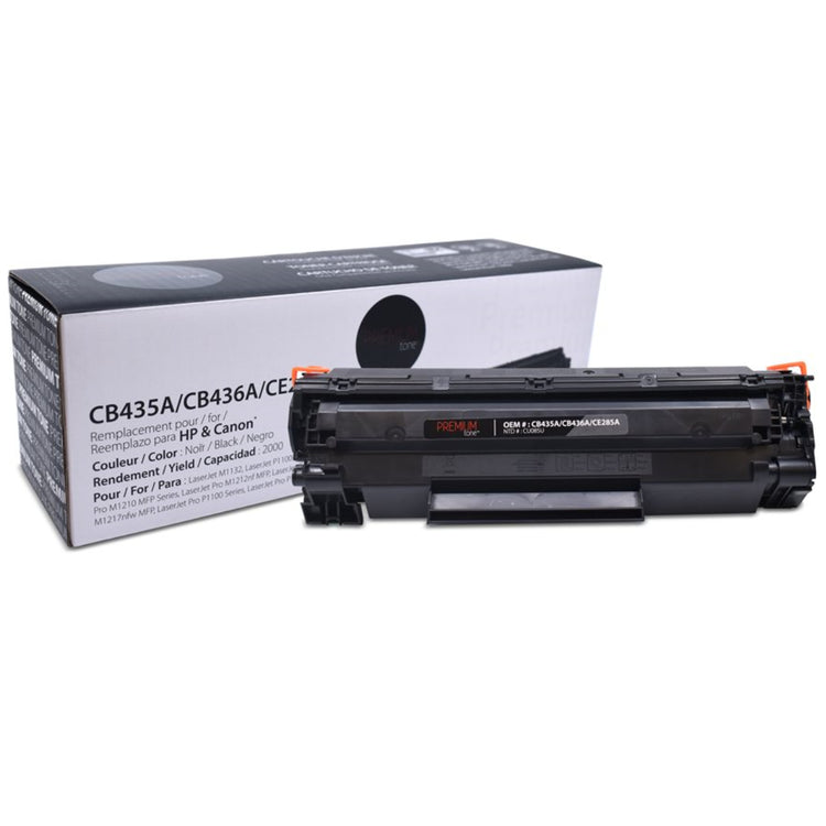 Compatible HP (35A) Black Toner Cartridge Premium Quality - Cartouches Certifiées