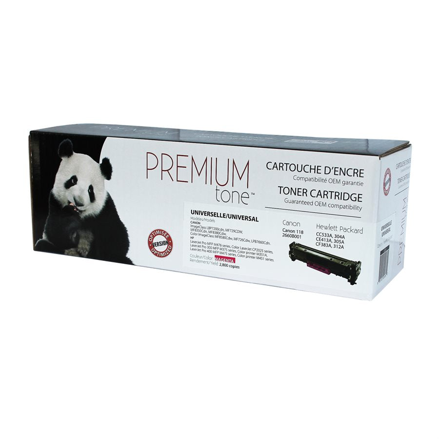 Compatible HP (304A) Magenta Toner Cartridge Premium Quality - Cartouches Certifiées