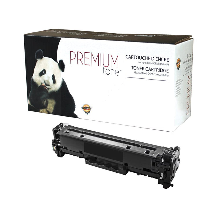 Compatible HP (128A) Black Toner Cartridge Premium Quality - Cartouches Certifiées