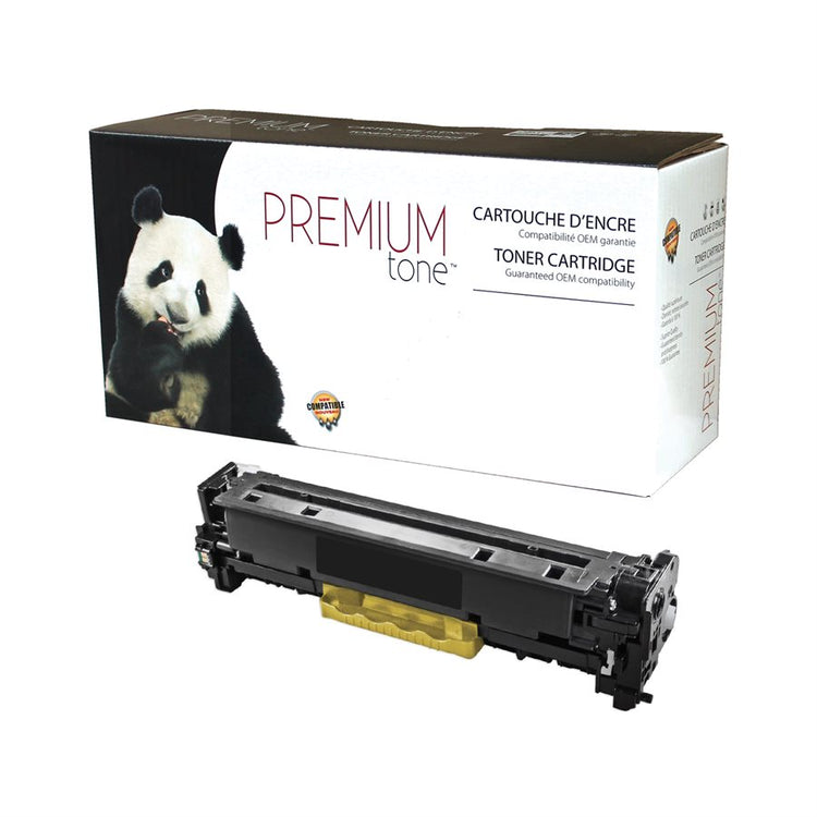 Compatible HP (128A) Yellow Toner Cartridge Premium Quality - Cartouches Certifiées