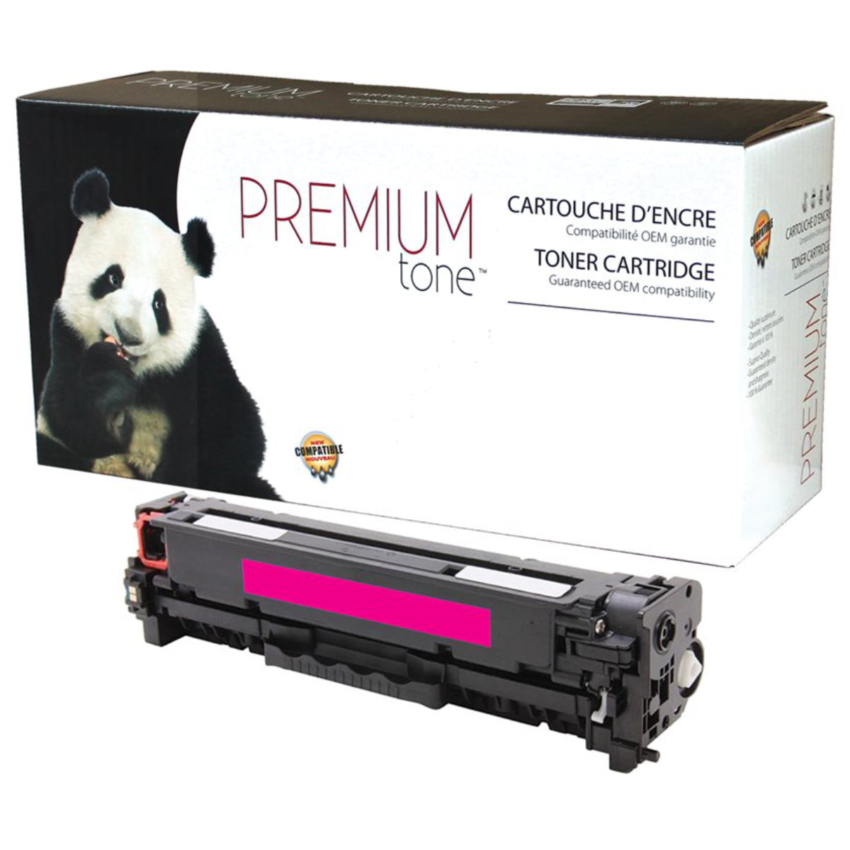 Compatible HP (305A) Magenta Toner Cartridge Premium Quality - Cartouches Certifiées