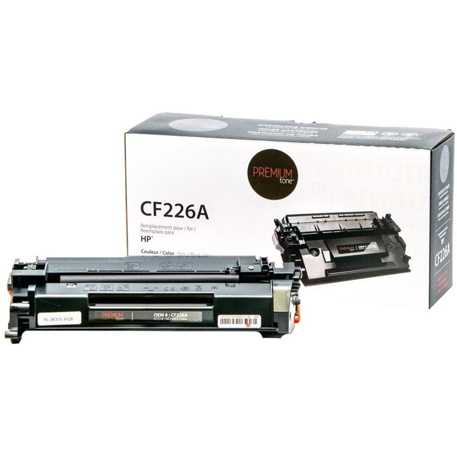 Compatible HP (26A) Black Toner Cartridge Premium Quality - Cartouches Certifiées