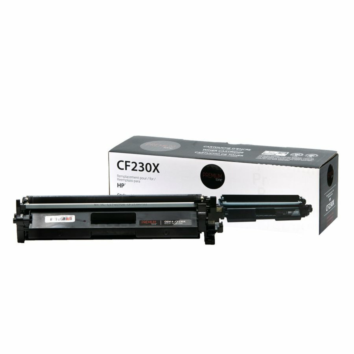 Compatible HP (30X) Black Toner Cartridge Premium Quality - Cartouches Certifiées