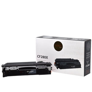 Compatible HP (80X) Black Toner Cartridge Premium Quality - Cartouches Certifiées