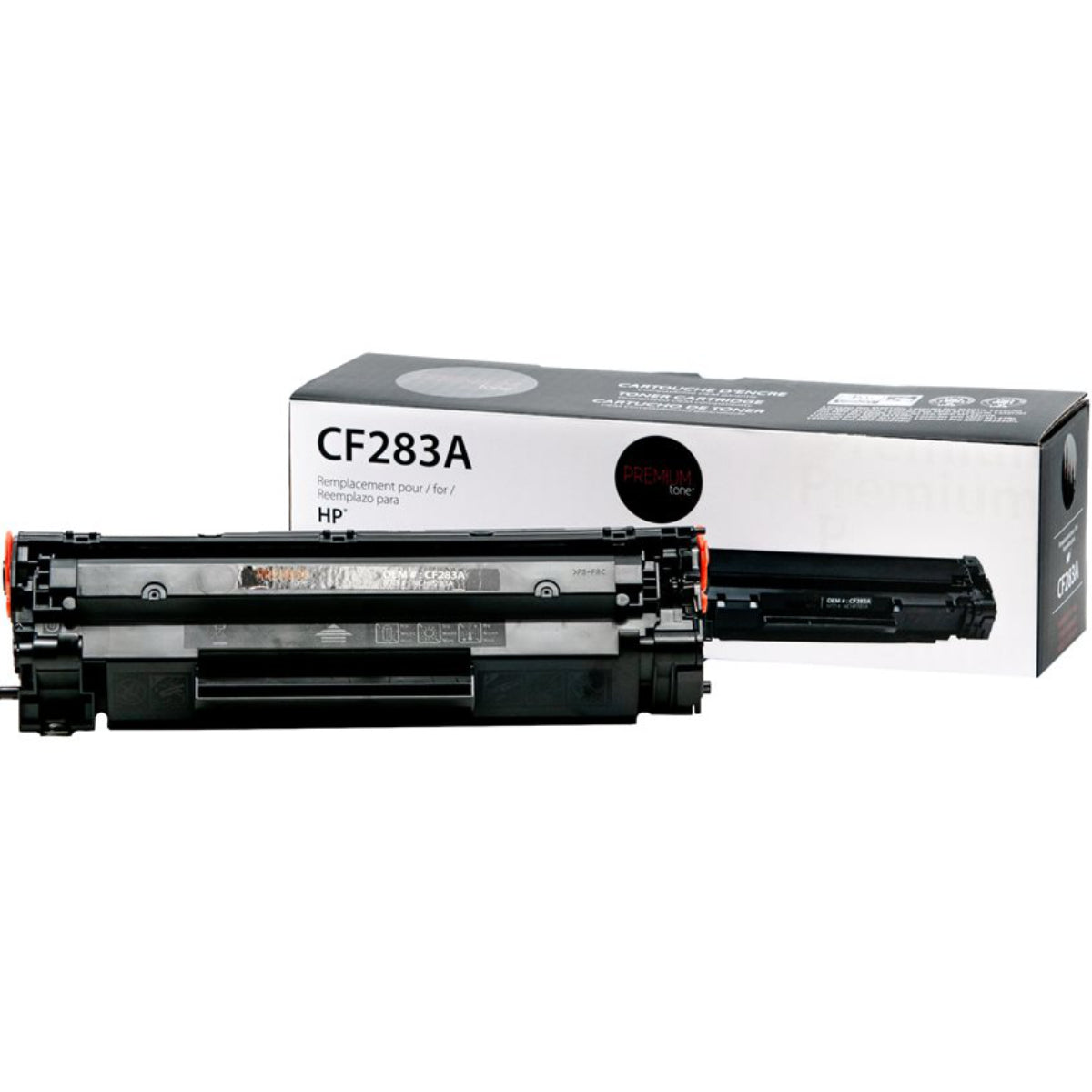Compatible HP (83A) Black Toner Cartridge Premium Quality - Cartouches Certifiées