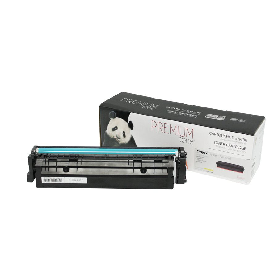 Compatible HP (202X) Yellow Toner Cartridge Premium Quality - Cartouches Certifiées