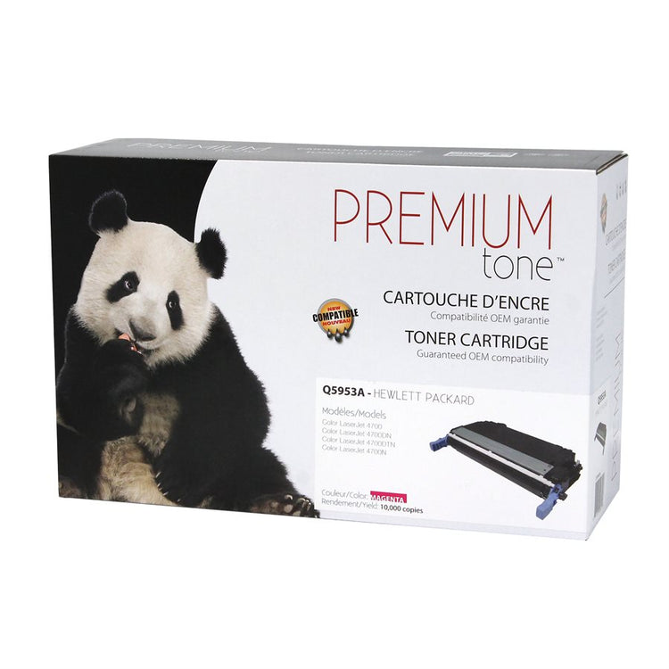 Compatible HP (643A) Magenta Toner Cartridge Premium Quality - Cartouches Certifiées