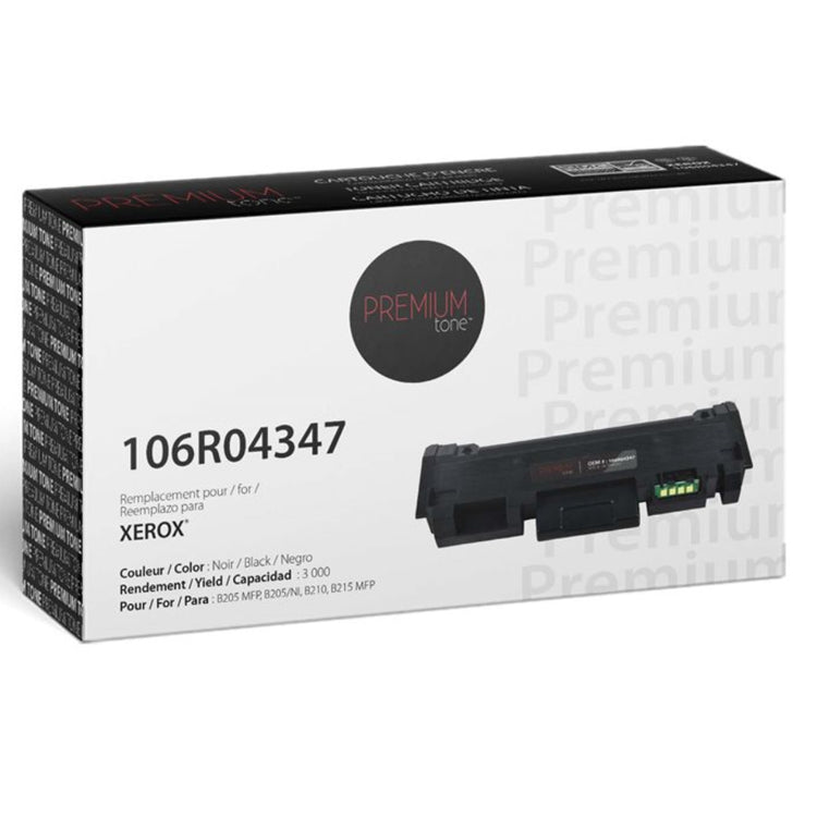 Compatible XEROX 106R04347 Black Toner Cartridge - Cartouches Certifiées