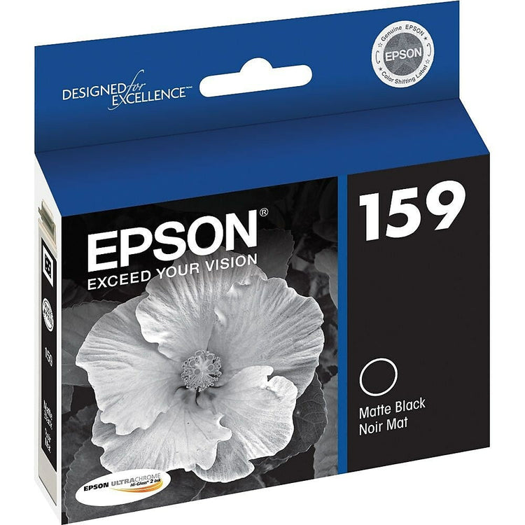 EPSON T0598 (T059820) Matte Black Original Inkjet Cartridge - Cartouches Certifiées