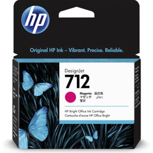 HP 712 - 29ml (3ED68A) Magenta Original Inkjet Cartridge - Cartouches Certifiées