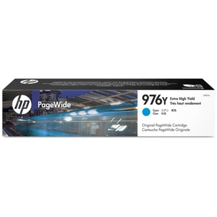 HP 976Y (L0R05A) Cyan Original Inkjet Cartridge - Cartouches Certifiées