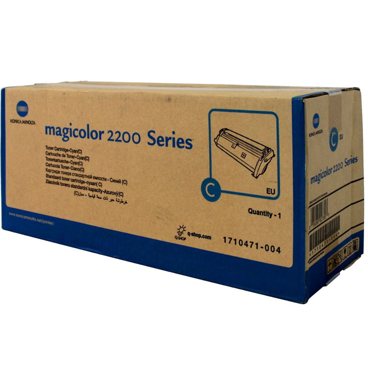KONICA MINOLTA 1710471 - 004 Cyan Original Toner Cartridge  -  Cartouches Certifiées