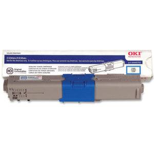 Cartridges for OKIDATA 44469703 Cyan Original Toner Cartridge  -  Cartouches Certifiées