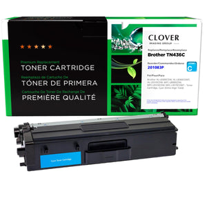 Refurbished BROTHER TN-436C Cyan Toner Cartridge - Cartouches Certifiées