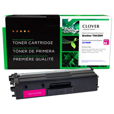 Refurbished BROTHER TN-439M Magenta Toner Cartridge - Cartouches Certifiées