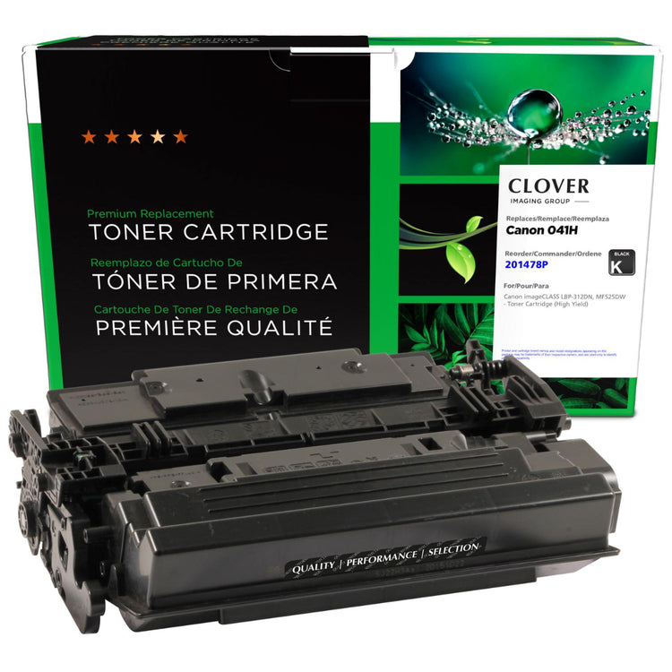 Refurbished CANON 041H (0453C001) Black Toner Cartridge - Cartouches Certifiées