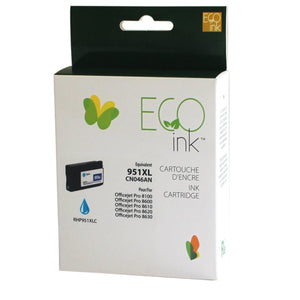 Refurbished HP 951XL (CN046AN) Cyan Inkjet Cartridge - Cartouches Certifiées
