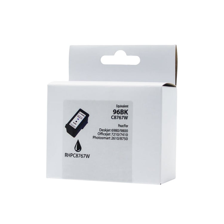 Refurbished HP 96 (C8767WN) Black Inkjet Cartridge - Cartouches Certifiées