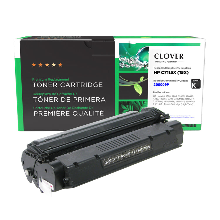 Refurbished HP (15X) Black Toner Cartridge - Cartouches Certifiées