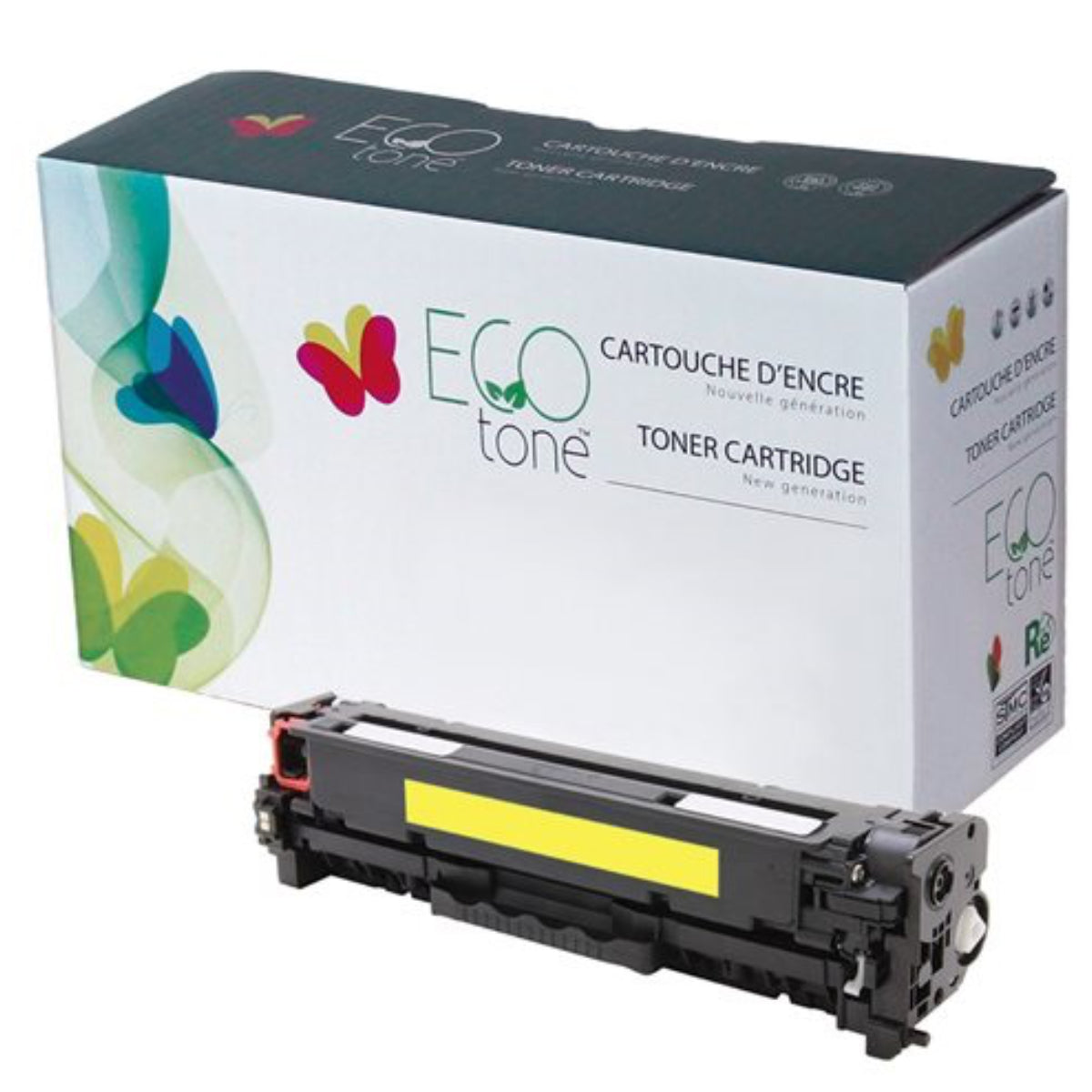 Refurbished HP (305A) Yellow Toner Cartridge - Cartouches Certifiées