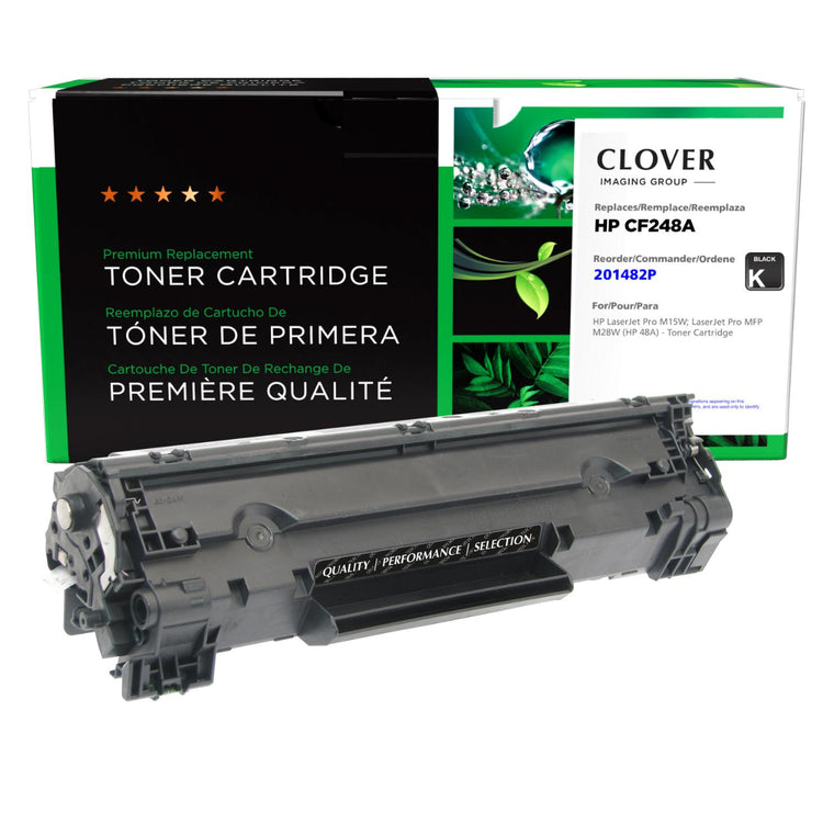 Refurbished HP (48A) Black Toner Cartridge - Cartouches Certifiées