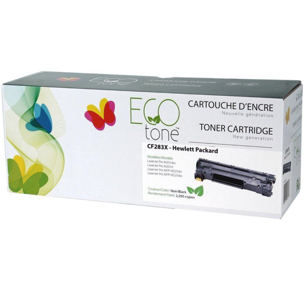 Refurbished HP (83X) Black Toner Cartridge - Cartouches Certifiées