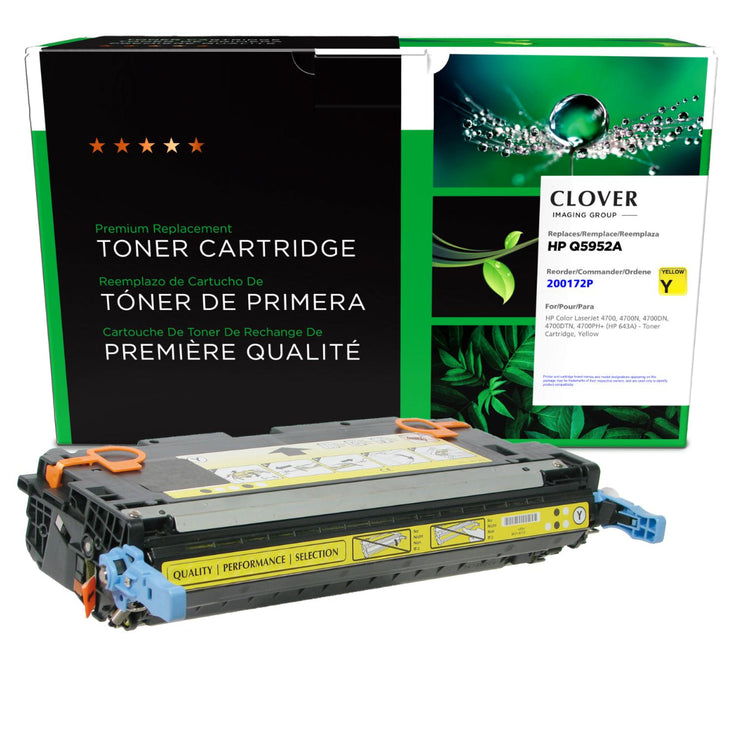 Refurbished HP (643A) Yellow Toner Cartridge - Cartouches Certifiées