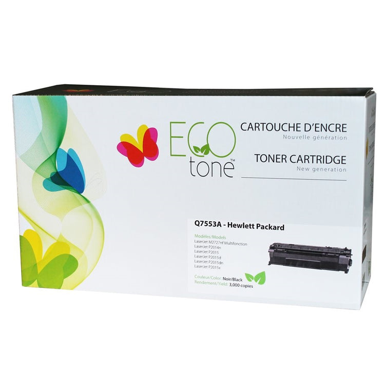 Refurbished HP (53A) Black Toner Cartridge - Cartouches Certifiées