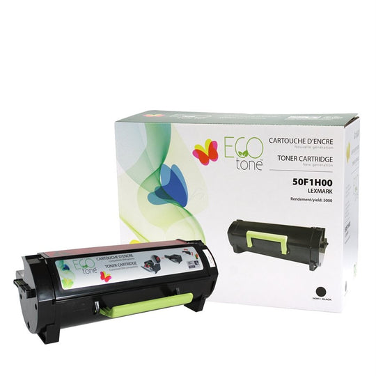 Refurbished LEXMARK 50F1H00 (501H) Black Toner Cartridge