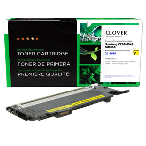 Refurbished SAMSUNG CLT-Y404S (SU448A) Yellow Toner Cartridge - Cartouches Certifiées