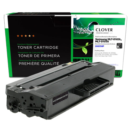 Refurbished SAMSUNG MLT-D103L (SU720A) Black Toner Cartridge