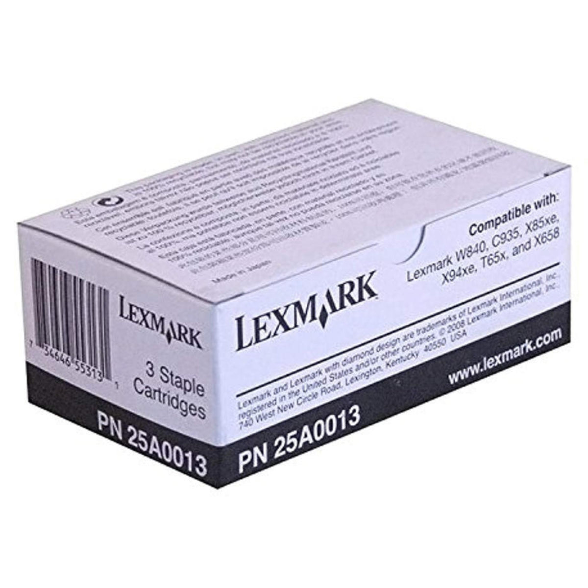 LEXMARK 25A0013 Original Staple - Cartouches Certifiées