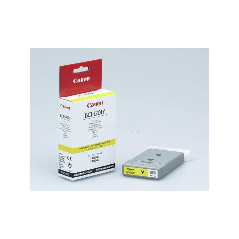 CANON BCI-1201 (7340A001) Yellow Original Inkjet Cartridge - Cartouches Certifiées