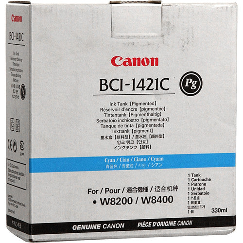 CANON BCI-1421 (8368A001AA) Cyan Original Inkjet Cartridge - Cartouches Certifiées