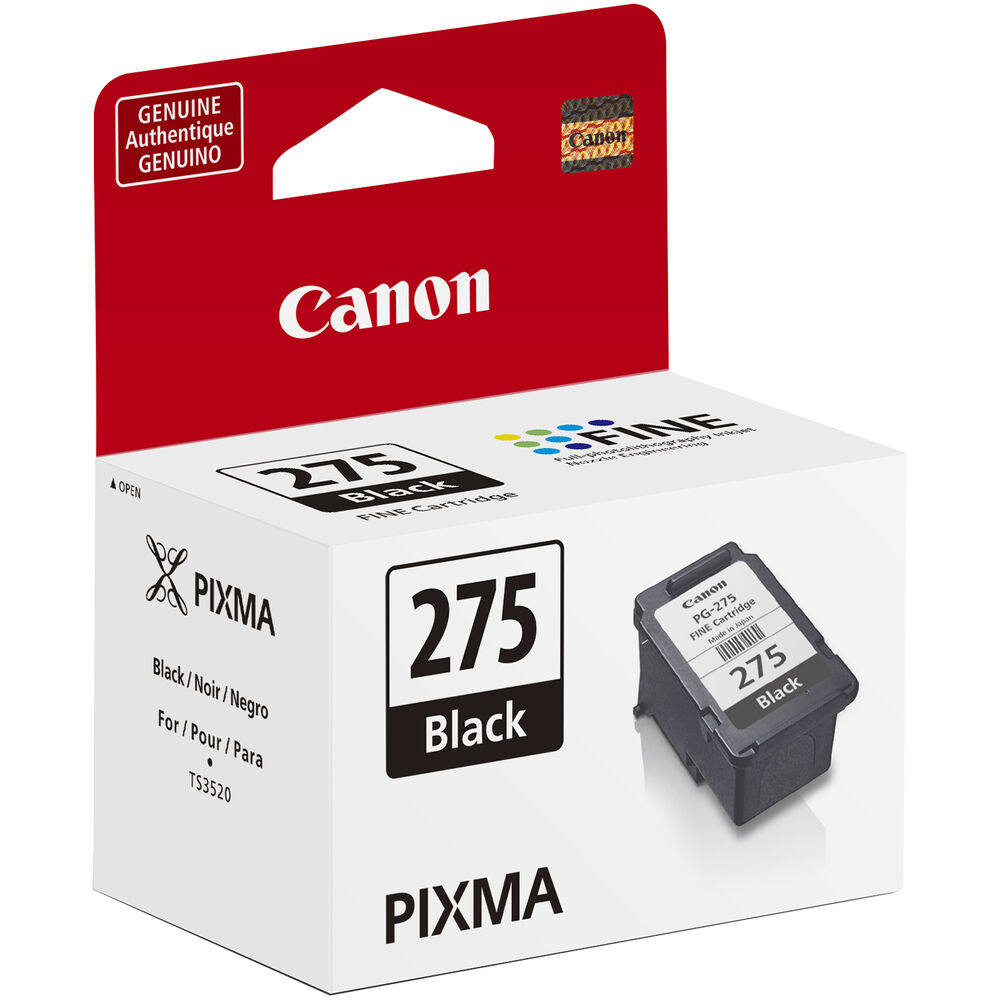 CANON PG-275 (4982C001) Black Original Inkjet Cartridge - Cartouches Certifiées
