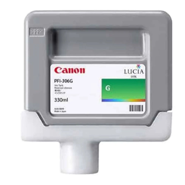 CANON PFI-306G 330ml (6664B001) Green Original Inkjet Cartridge - Cartouches Certifiées