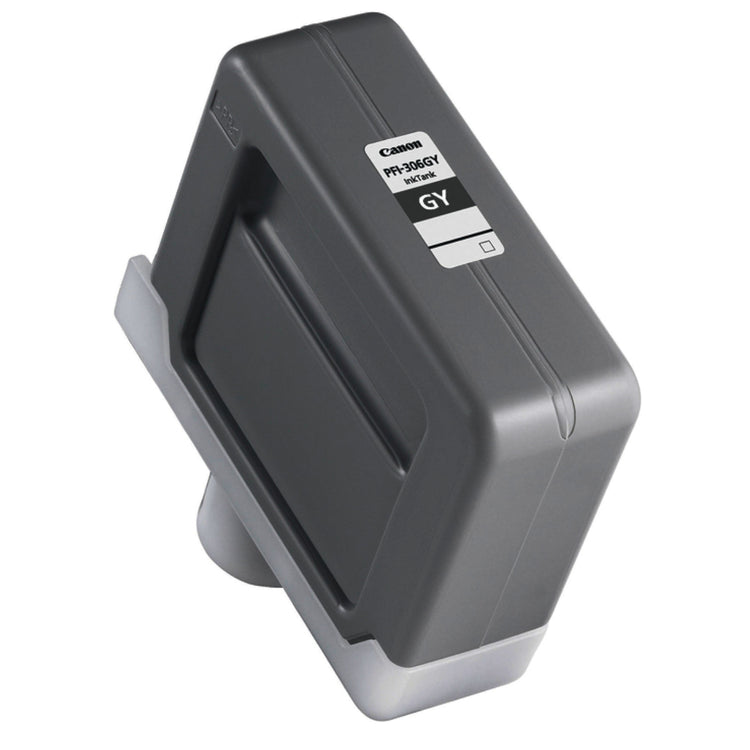 CANON PFI-306GY 330ml (6666B001) Gray Original Inkjet Cartridge - Cartouches Certifiées