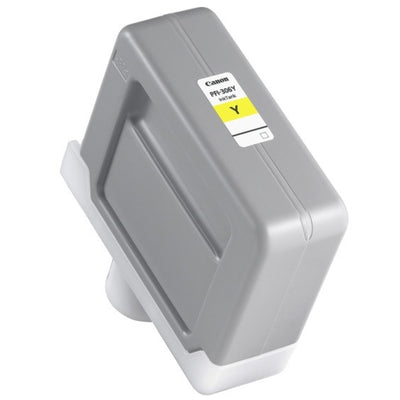 CANON PFI-306Y 330ml (6660B001) Yellow Original Inkjet Cartridge - Cartouches Certifiées