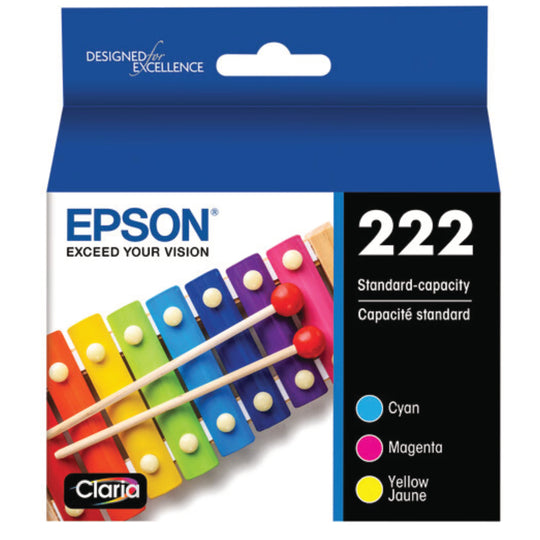 EPSON T222 (T222520-S) Color Original Inkjet Cartridge