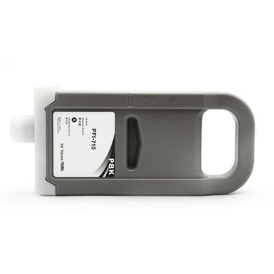 Compatible CANON PFI-710BK 700ml (2354C001AA) Black Inkjet Cartridge Premium Quality - Cartouches Certifiées