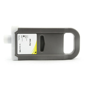 Compatible CANON PFI-710Y 700ml (2357C001AA) Yellow Inkjet Cartridge Premium Quality - Cartouches Certifiées
