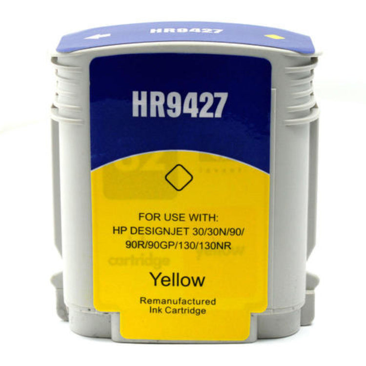 Refurbished HP 85 - 69ml (C9427A) Yellow Inkjet Cartridge - Cartouches Certifiées