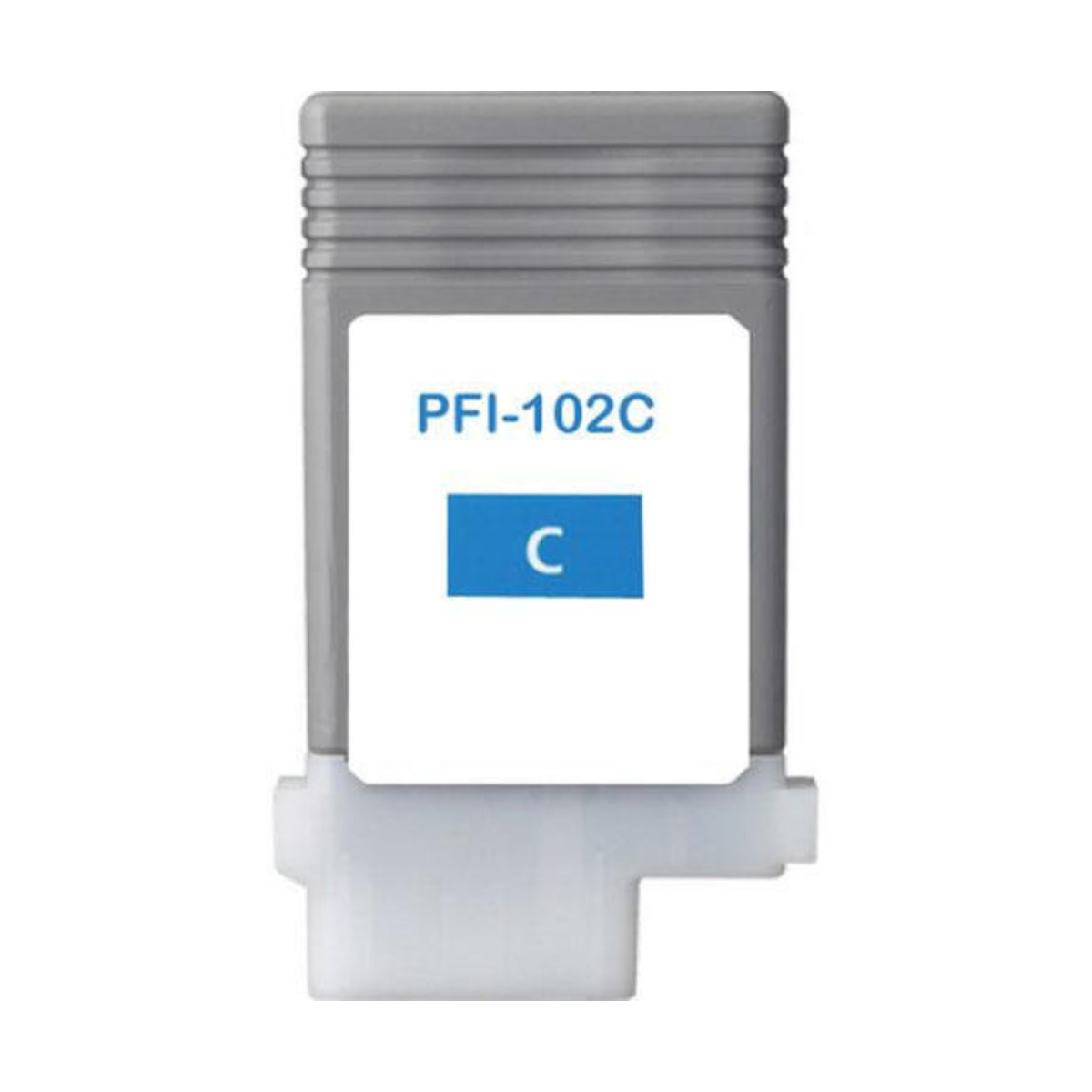 Compatible CANON PFI-102 (0896B001AA) Cyan Inkjet Cartridge Premium Quality - Cartouches Certifiées